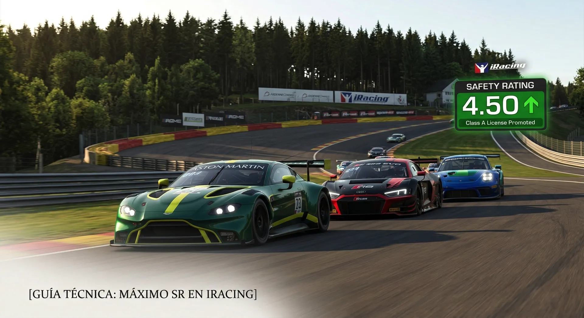 Cómo maximizar tu Safety Rating en iRacing