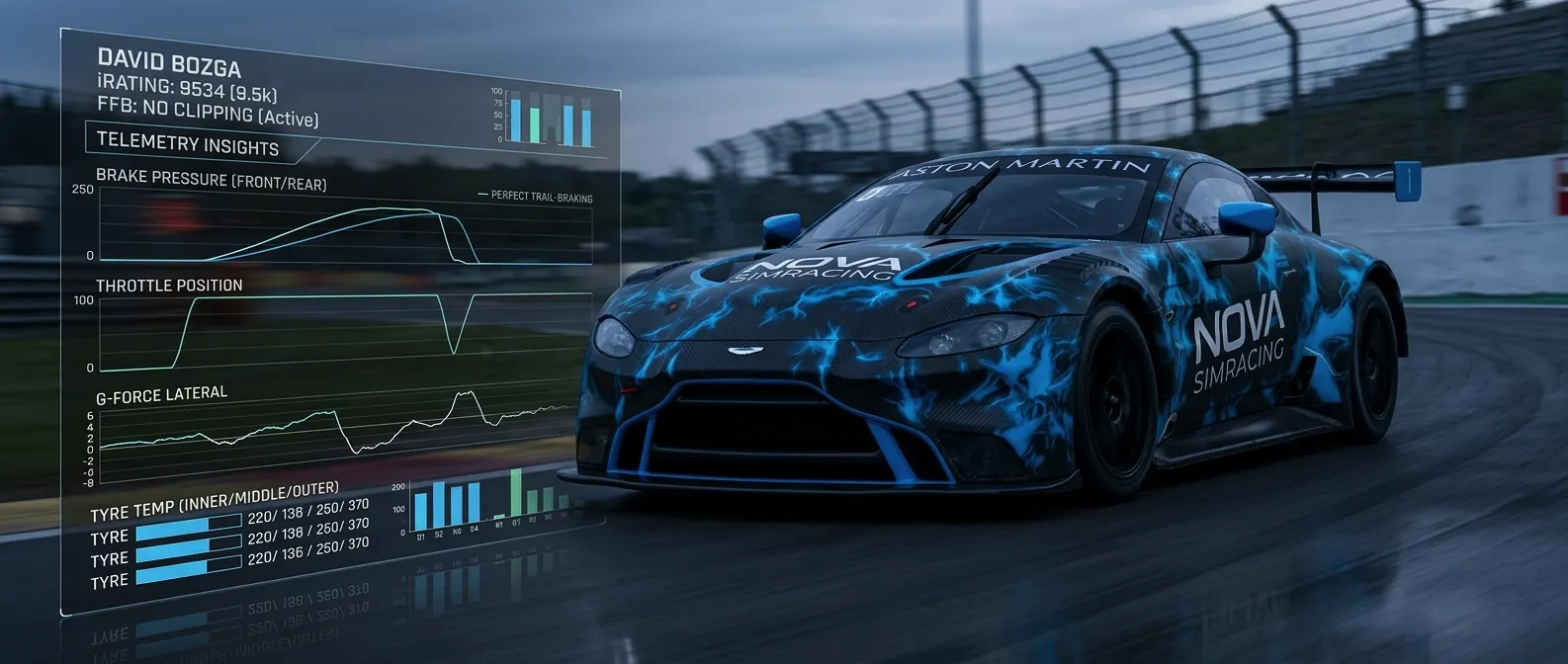 9.5k iRating: Los secretos de David Bozga para dominar el GT3 en iRacing